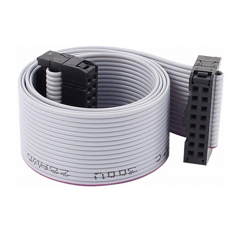 16 Pin (16 core) Flat Ribbon Cable (FRC) with Female to Female connector 16 Pin (16 core) Flat Ribbon Cable (FRC) with Female to Female connector