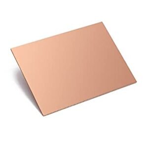 Glass Epoxy Single Sided Plain Copper Clad Board (PCB)