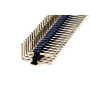 40x2 Pin Male Berg Strip -Right Angle- Break Away Header(2.54mm pitch)