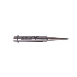 Soldron Pointed Bit Tip for 25 Watt Soldering Iron (Nickel Plated Spade 3mm Bit)