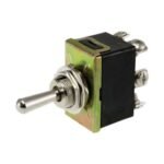 DPDT ON-OFF-ON (Center Off) Toggle Switch - Lock Action