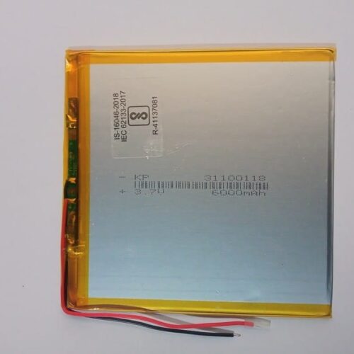 3.7v 6000mah battery