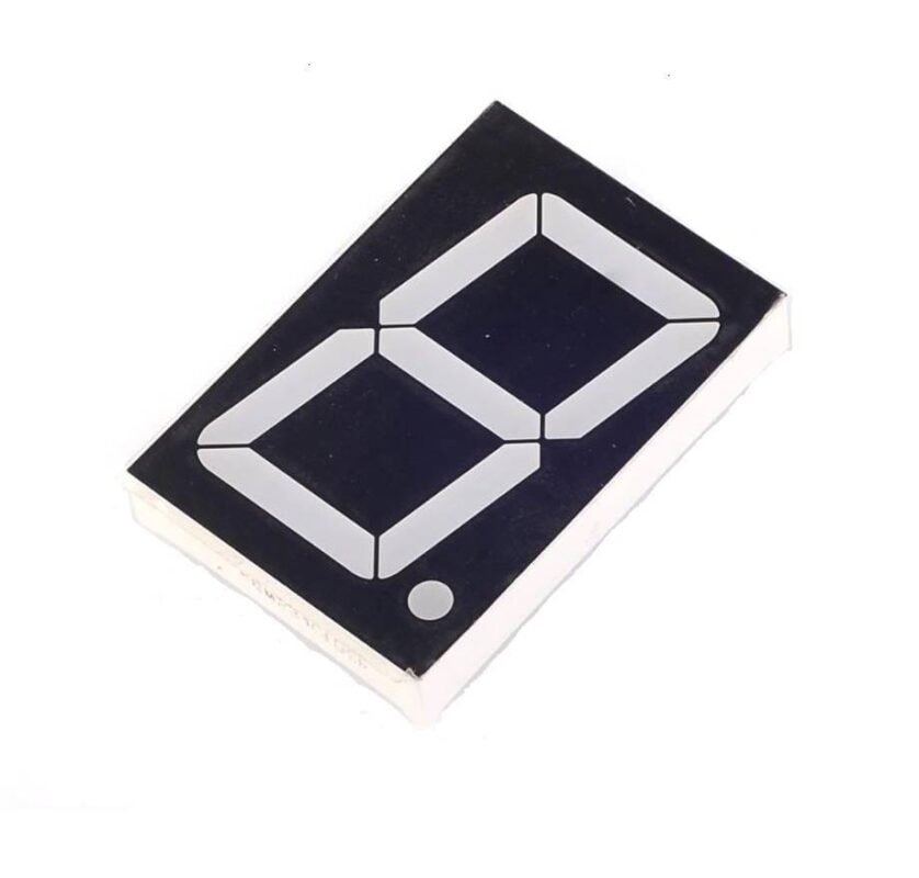 7 Segment Display Common Anode 4 inch Size - ComponentsTree.com