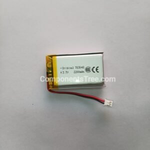 lithium polymer battery 3.7v 2200mah