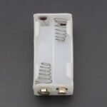 2xAA Battery Holder - White