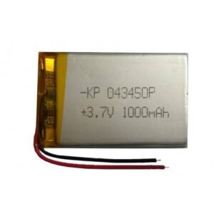 3.7V 1000mAH (Lithium Polymer) Lipo Rechargeable Battery