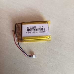 3.7V 1500mAh
