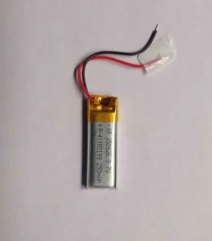 3.7V 250mAh Li-Po Rechargeable Battery