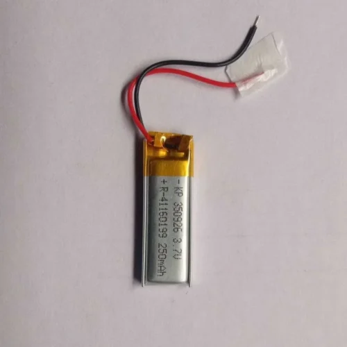 3.7V 250mAh Li-Po Rechargeable Battery