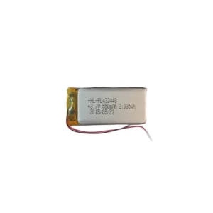 3.7V 550mAh Li-Po Rechargeable Battery Lithium Polymer Cell (1)