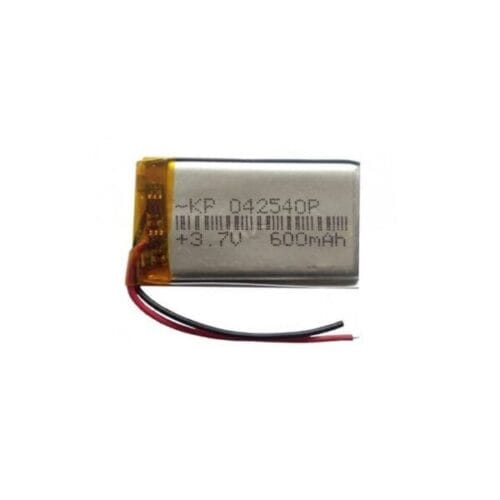 3.7V 600mAH (Lithium Polymer) Lipo Rechargeable Battery