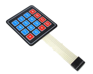 4x4 Matrix Membrane Type Keypad -16 Keys