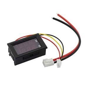 Digital Voltmeter (0-100V) and Ammeter (10 A) Dual Led Voltage Current Measurement Module