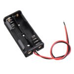 2xAAA Battery Holder - Black - Good Quality