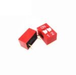 2 Way Slide Dip Switch 2.54mm Pitch