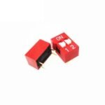 2 Way Slide/Dip Switch 2.54mm Pitch