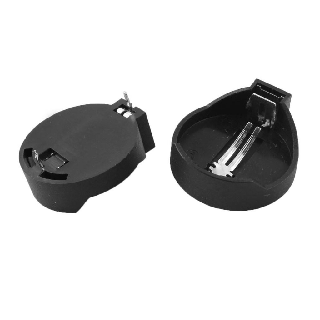 CR2032 CR2025 Coin Cell Battery Socket Holder - ComponentsTree.com