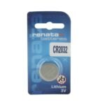 Renata CR2032 3V 225mAh Lithium Coin Cell Battery