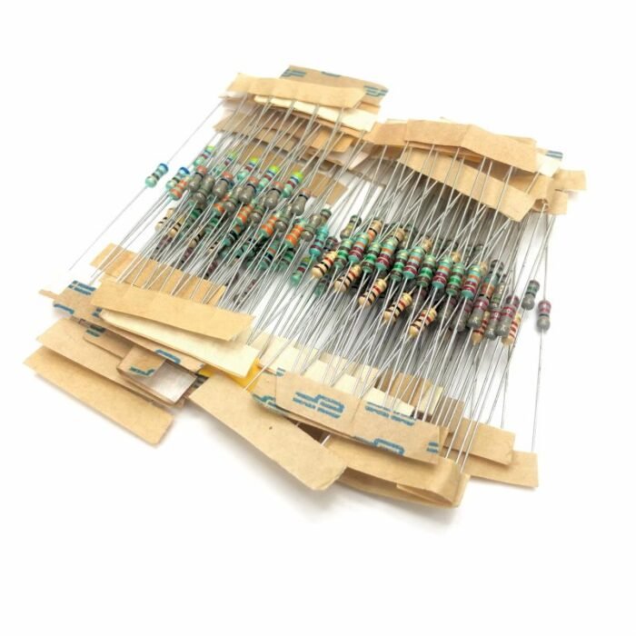 Resistance Box Mix Resistor Pack 1/2 Watt (0.25Watt) - ComponentsTree.com