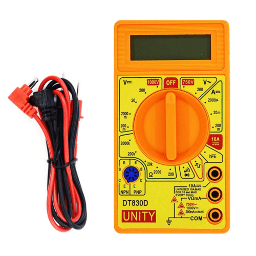 DT830D - 1000V DC/750V AC Digital Multimeter