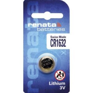 Renata CR1632 3V 137mAh Lithium Coin Cell Battery