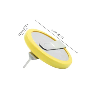 cr2032 3v battery coin cell, pcb mount type