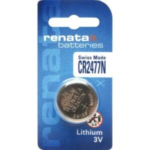 Renata CR2477N 3V 950mAh Lithium Coin Cell Battery