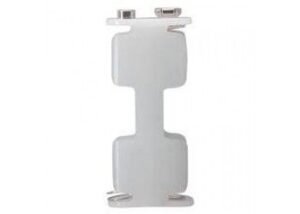 2xAA Battery Holder - White