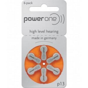 PowerOne P13 Battery - 6 Pieces Pack