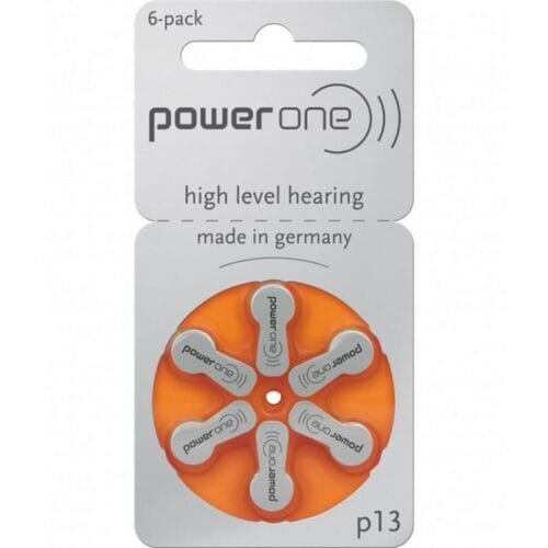 PowerOne P13 Battery - 6 Pieces Pack