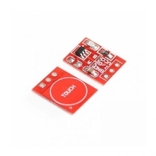 TTP223 -1 Channel Capacitive Touch Sensor Module Red Color