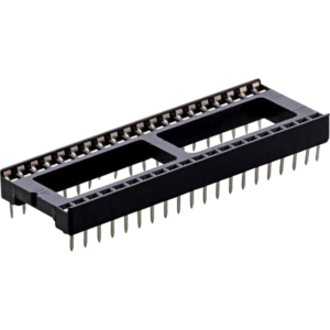 40 Pin IC Base Socket DIP 2.54mm Pitch