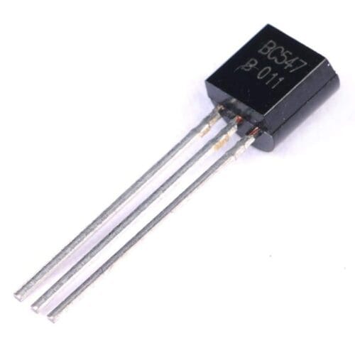 BC547 NPN General Purpose Transistor 45V 100mA TO-92 Package