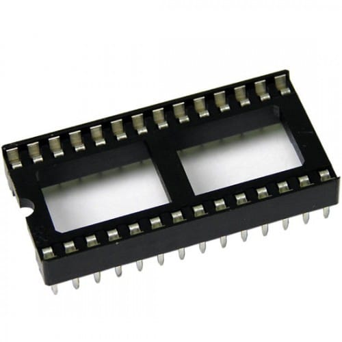 28 Pin IC Base/Socket (DIP)