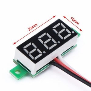 0.28 Inch 3-30V Three Wire DC Voltmeter