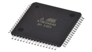 ATMEGA64A - AU Microcontroller - (SMD TQFP Package) - 8-Bit 64 Pin 64KB Flash Microcontroller