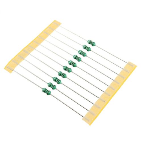 1mH 1/2W 0410 Color Ring Axial Lead Type Inductor (5 Pieces Pack)