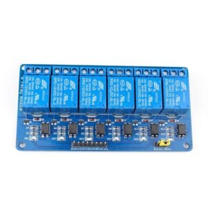 6 Channel 12V Relay Module with Optocoupler