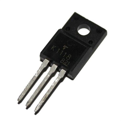 2SK1118 MOSFET 600V 6A N Channel Power TO-220F Package