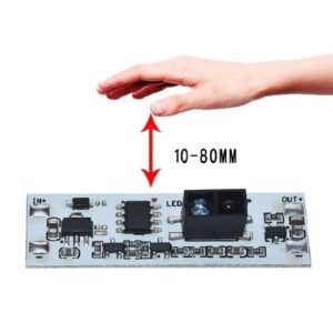 36W 3A Short Distance IR Hand Sweep ON-OFF Sensor Module