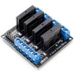 4 Channel 5V SSR G3MB-202P Solid State Relay Module (Low Level Trigger)