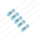 5.6K ohm Metal Film Resistance - 1%- 1/4 Watt - 5 Pieces Pack