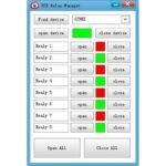 8 Channel 12V Relay Module USB (PC Intelligent) Control Switch