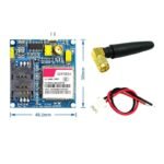 Sim900A GPRS GSM Module with Antenna