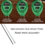 3 Way Soil Meter For Moisture, Light Intensity and pH Testing Meter