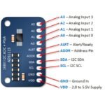 ADS1115 16-Bit I2C ADC 4-Channel Programmable Gain Amplifier Module