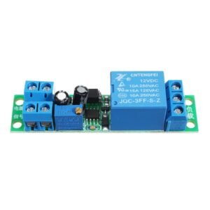 DC 12V Switch Delay-Relay Module with Adjustable Delay Time 0-25 Second Signal Triggering Switch Module