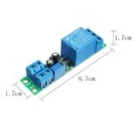 DC 12V Switch Delay-Relay Module with Adjustable Delay Time 0-25 Second Signal Triggering Switch Module