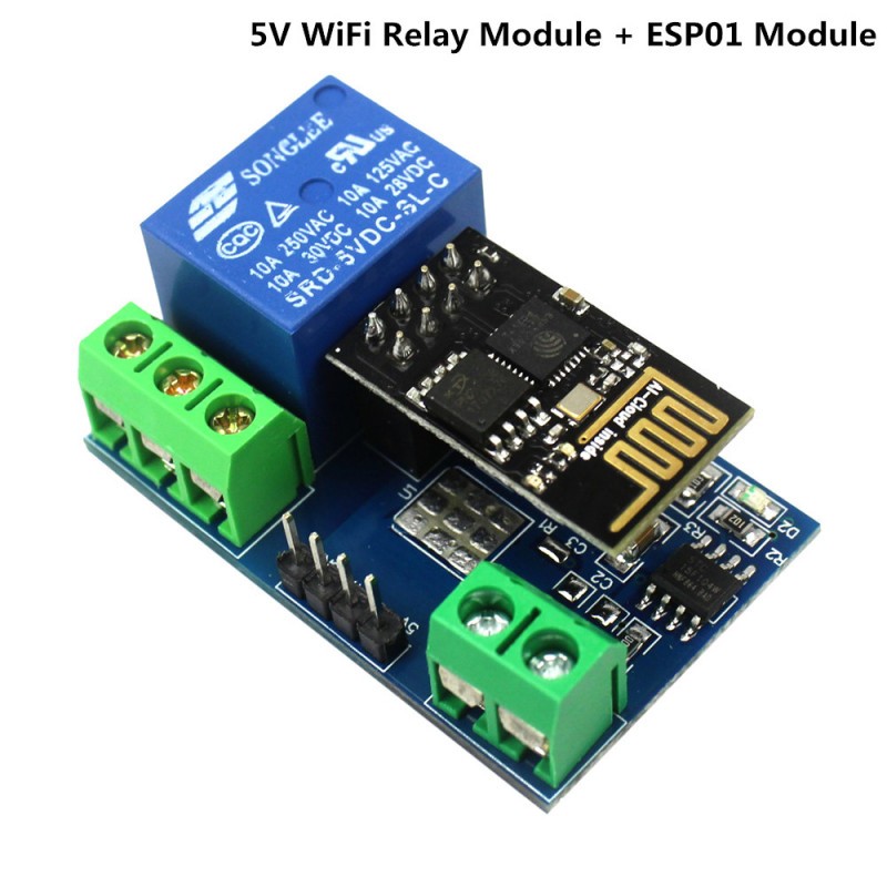 ESP8266 WiFi 5V 1 Channel Relay Delay Module IoT Smart Home
