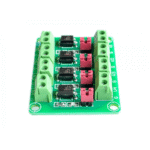 PC817 4 Channel Optocoupler Isolation Module